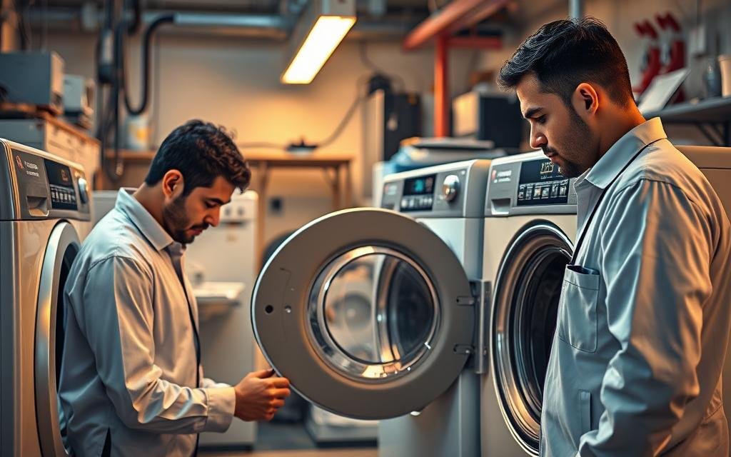 كيفية تحديد موعد اصلاح لغسالة الملابس او الاطباق بجدة