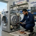 صيانة غسالات جدة | تصليح بالمنزل وقطع غيار أصلية - أمان